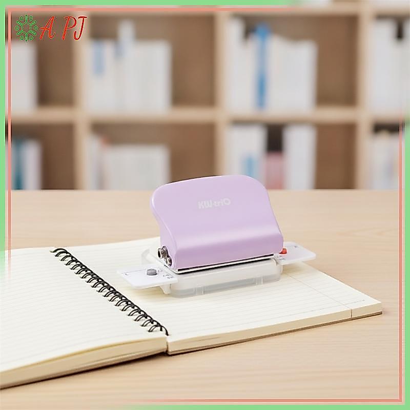 [APJ] 6 หลุม Punch Durablemercial Grade Hole Puncher เหมาะกับ A4 A5 B5 กระดาษหลวม 6 มม.รูกลมสําหรับ 