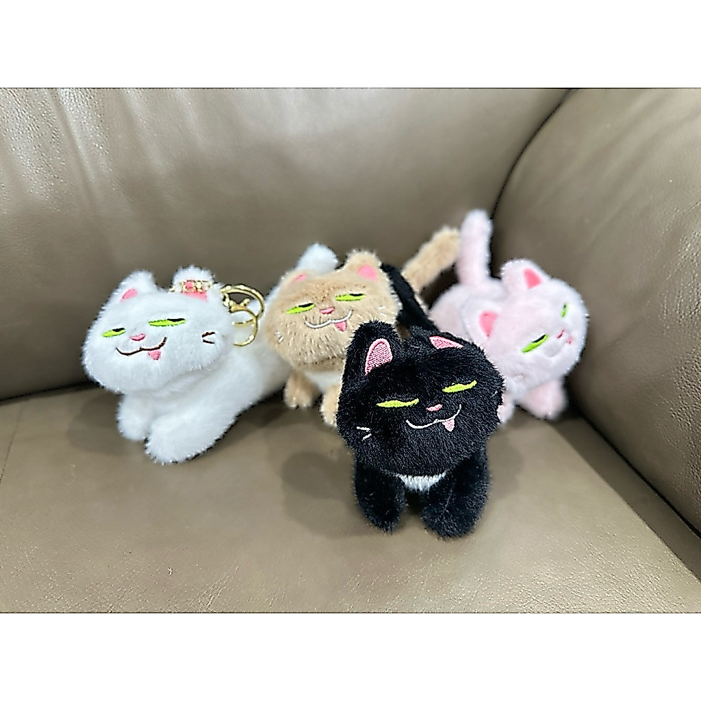 พวงกุญแจตุ๊กตา Luna kaka Black Cat
