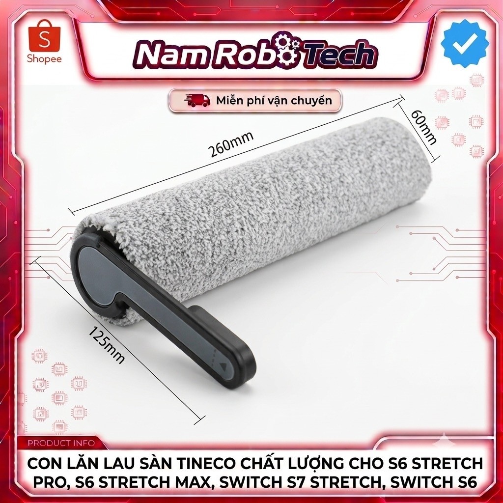 Tineco S6 Stretch Pro, S6 Stretch Max, Switch S7 Stretch, S6 Flashdry, Switch S6