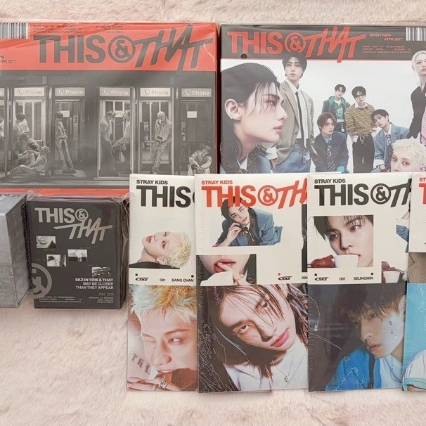 PHOTO BOOK SET, SKZ STRAY KIDS MINI ALBUM [THIS & THAT]