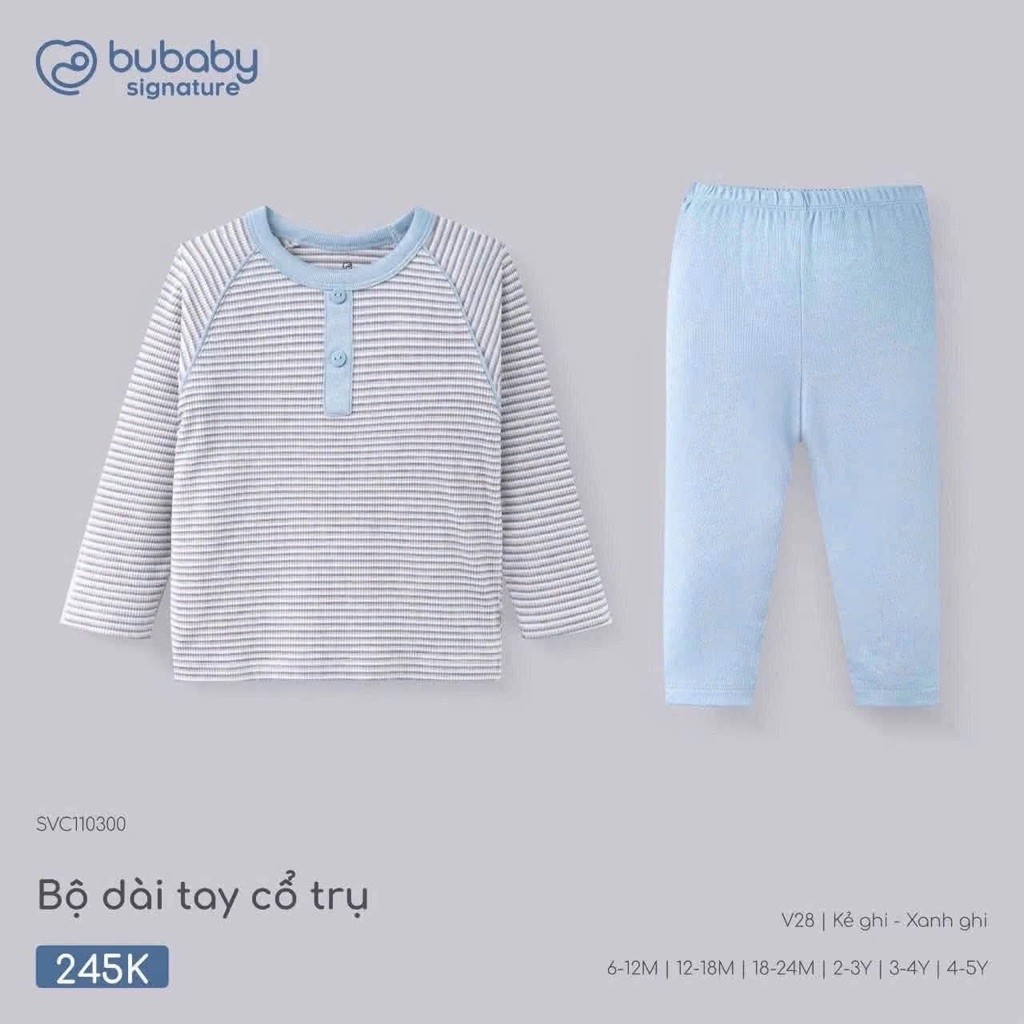 [BUBABY] ชุดแขนยาวคอเต่า Bubaby สําหรับเด็กทารก