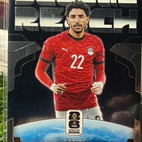 Omar Marmoush Global Reach Panini Prizm Worldd Cup 2026 การ์ดฟุตบอล