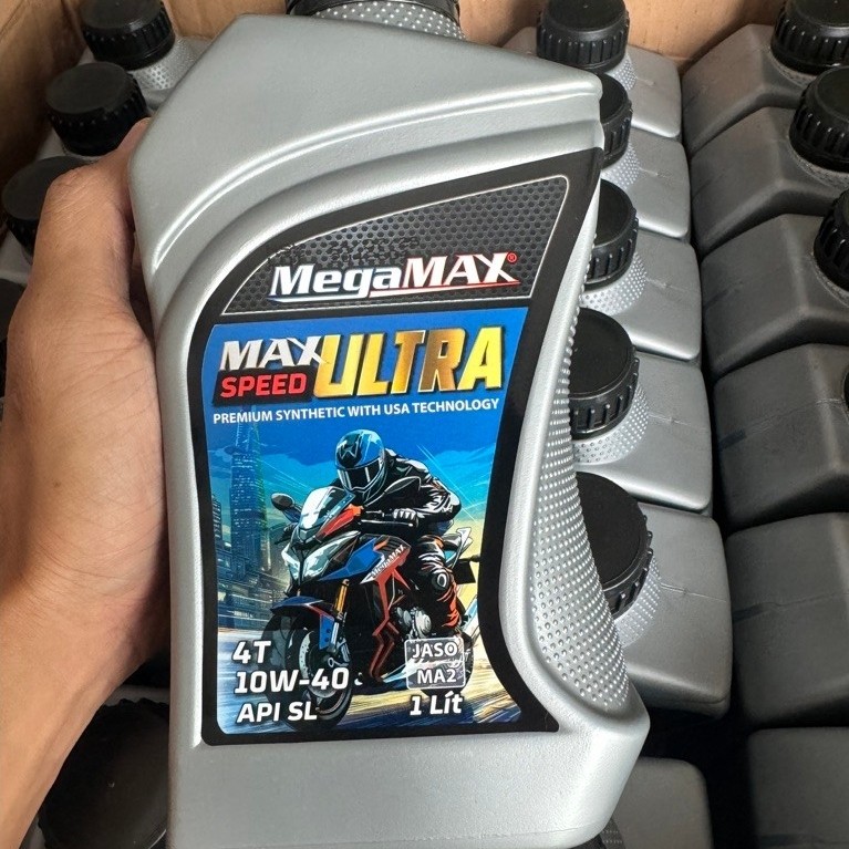 MegaMax 10w40 1l น้ํามันกึ่งสังเคราะห์