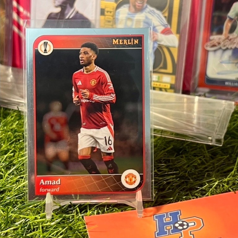 Amad Diallo Topps Merlin Chrome UCL 2024/25 การ์ดฟุตบอล