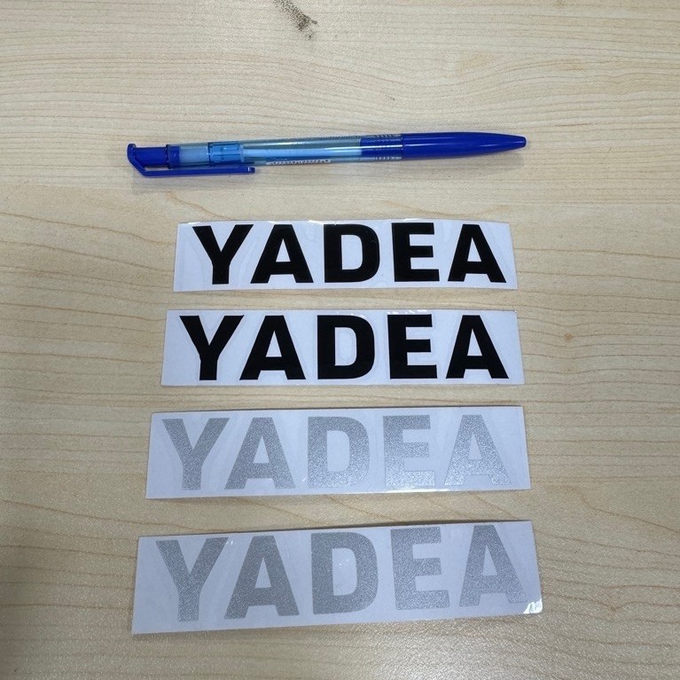 สติ๊กเกอร์ Yadea ของแท้สําหรับยานพาหนะไฟฟ้า YaDea
