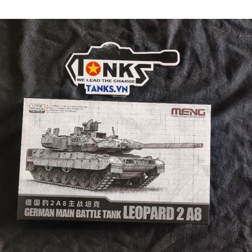 ชุดประกอบรถถังรบ Leopard 2a8 1/72
