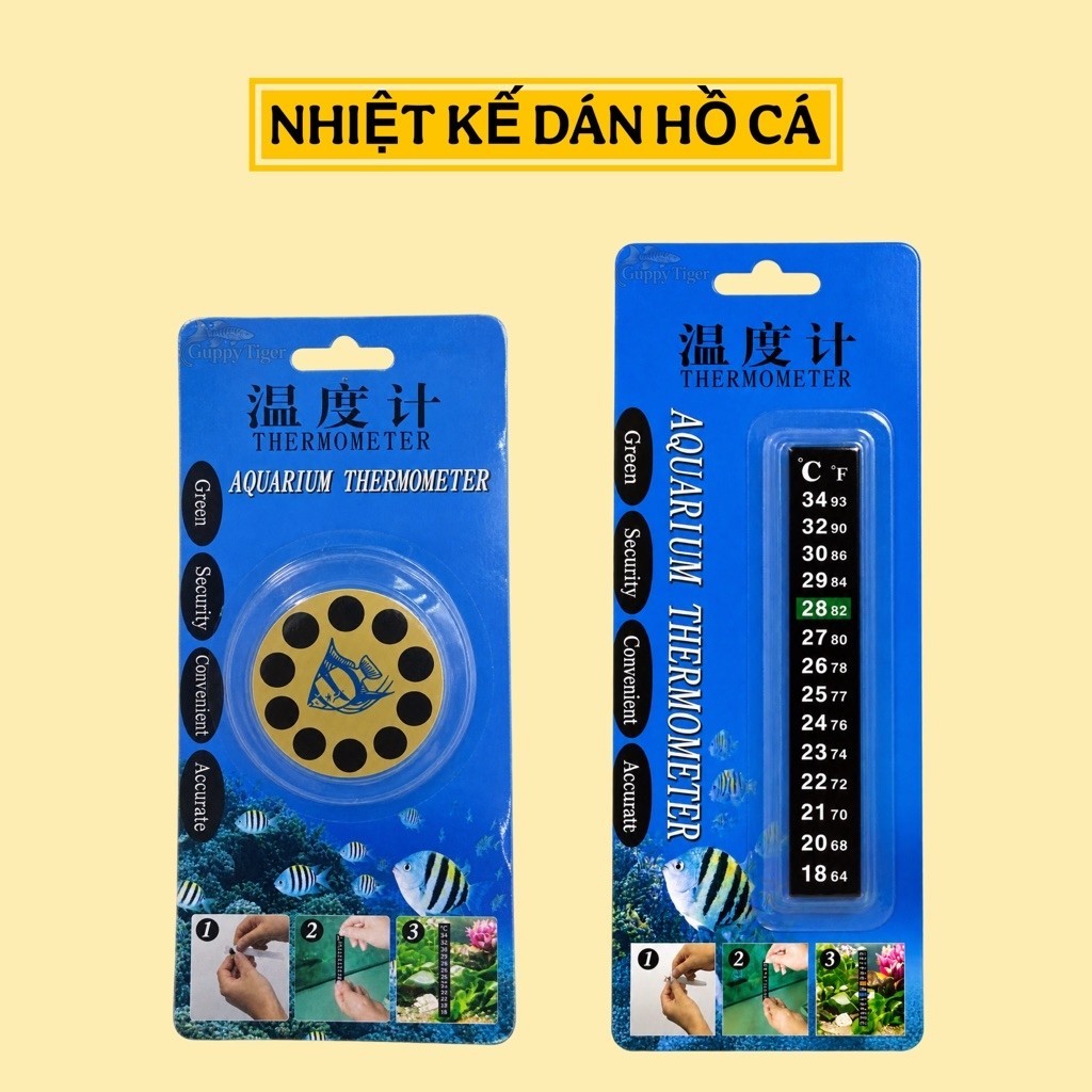 THERMOMETER สําหรับ AQUARIUM - ที่ใช้ร่วมกันปลา POOL น้ํา TEMPERATURE