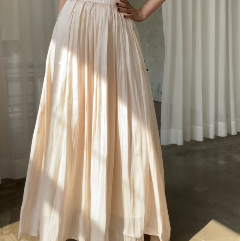 NATURAL SKIRT - กระโปรงตัดบาน - osu