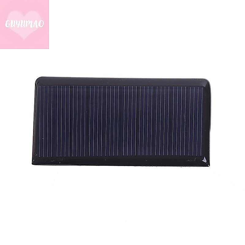 [guyumao] แผงโซล่าเซลล์ 1 ชิ้น 5V 60MA สําหรับการชาร์จแผงโซลาร์เซลล์ขนาดเล็กและไฟฟ้าเครื่องกําเนิดไฟ