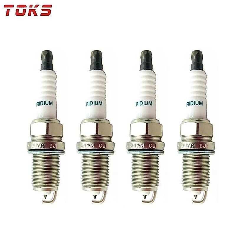 4 ชิ้น/ล็อต 90919-01240 SK16R11 รถเทียน Iridium Spark Plugs สําหรับ Toyota Y-aris V-ios Prius HIACE 
