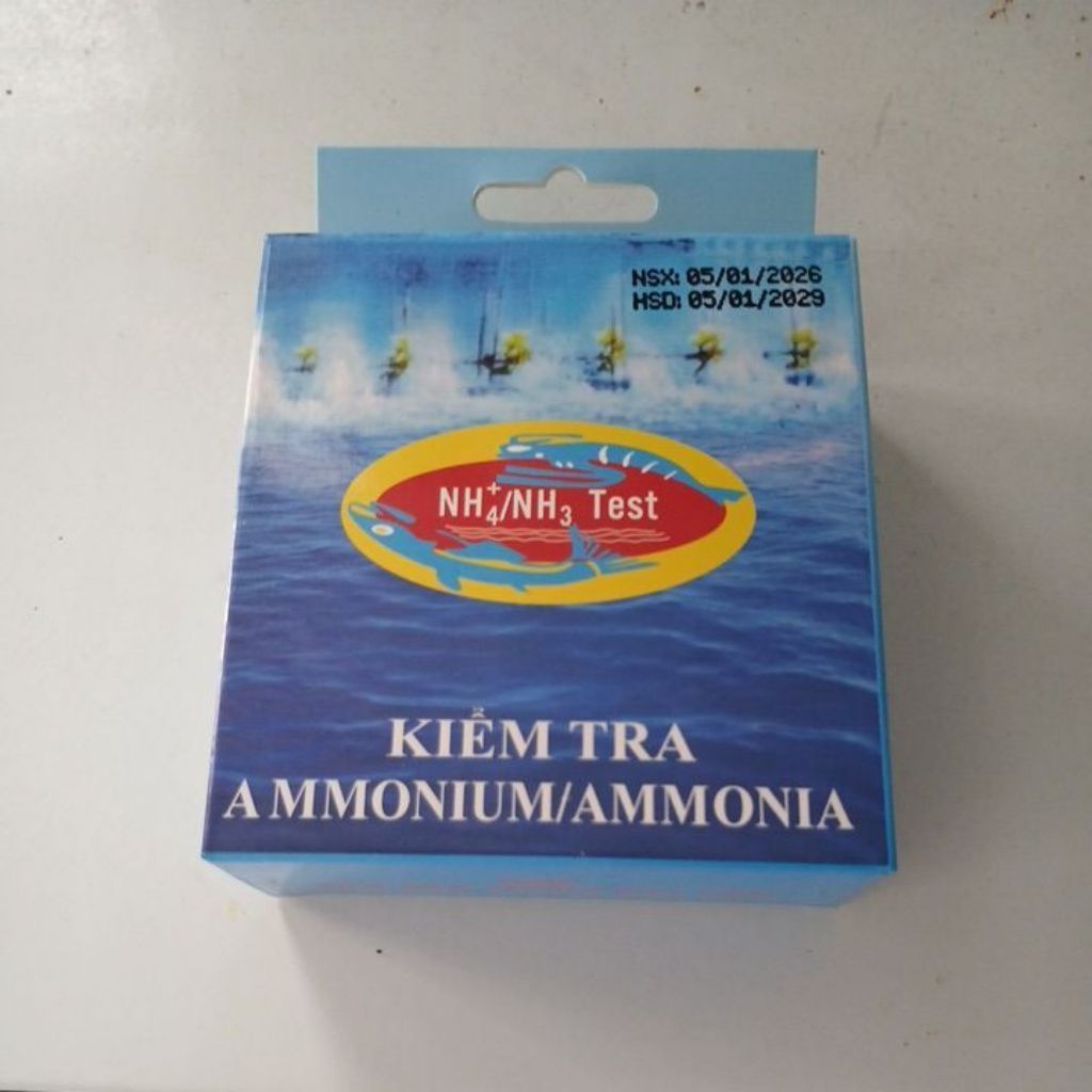 Nh4/Nh3 Test - Ammonium/Ammonia Test ในบ่อกุ้งและบ่อปลา