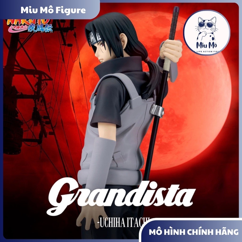 Uchiha Itachi MODEL - Naruto Shippuuden - Grandista II - ฟิกเกอร์ BANDAI ของแท้