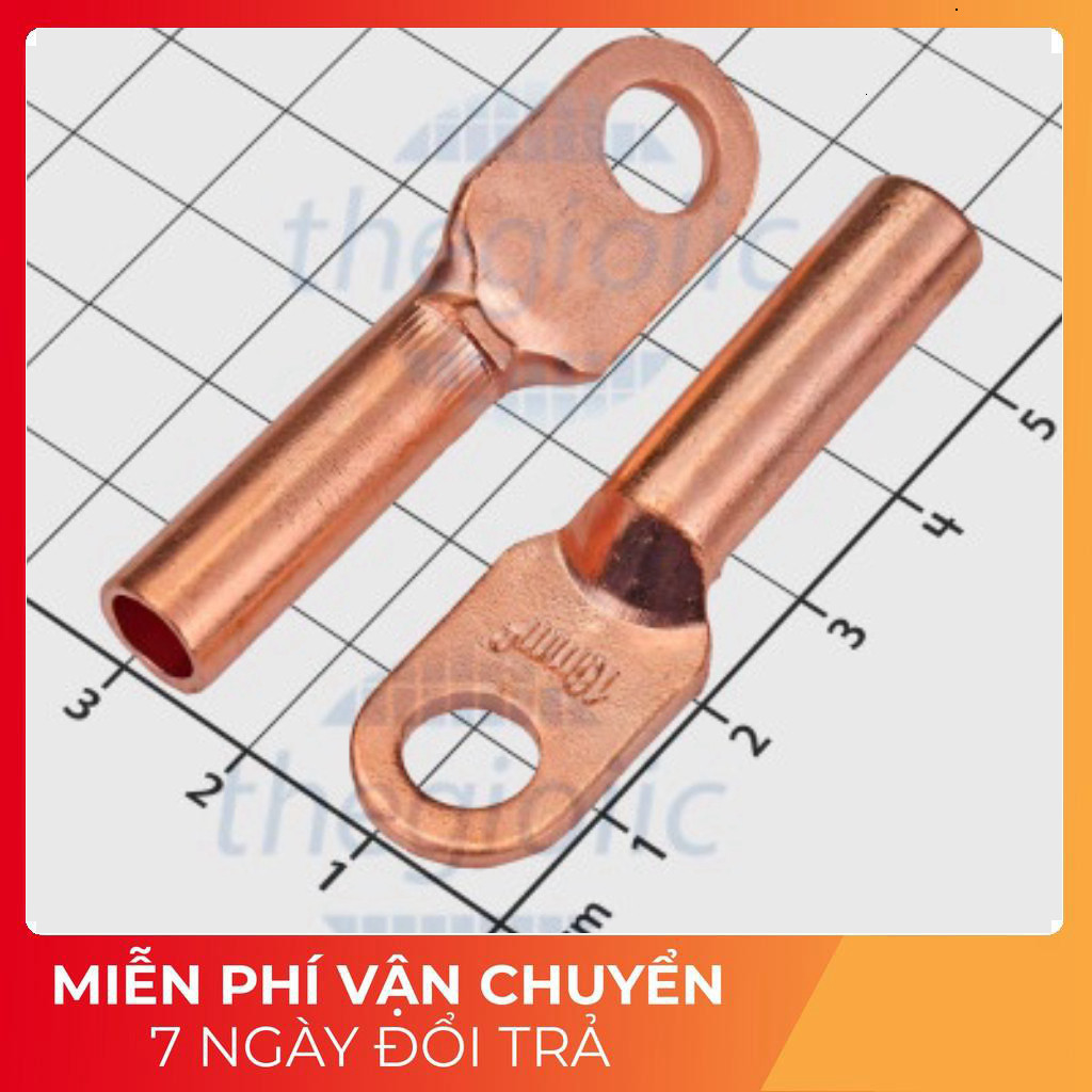 [2 ชิ้น]- DT-16 Cos Head Copper Wire ขนาด 16mm2 Screw M8 Tech Tech Tech ส่วนประกอบ Tech Tech Tech Te