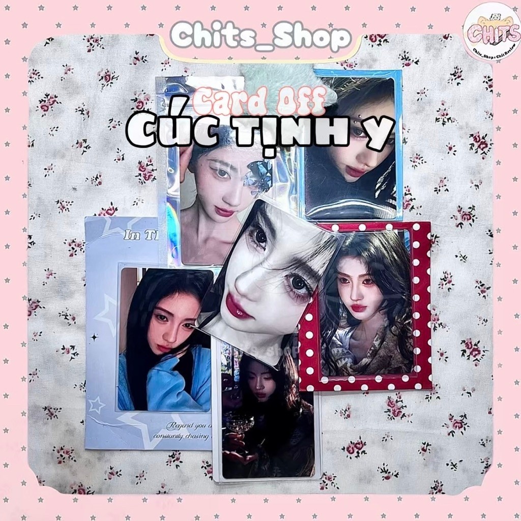 [ OFF ] การ์ดของแท้ Cuc Tinh Y, QQ Music JujingYi Idol CBiz Jujing Yi Card photo [Chits_Shop ]