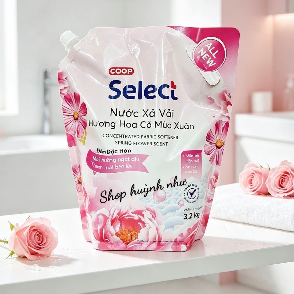 [GENUINE] Co.op Select Softener Spring Floral Fragrance ถุง 3.2กก.