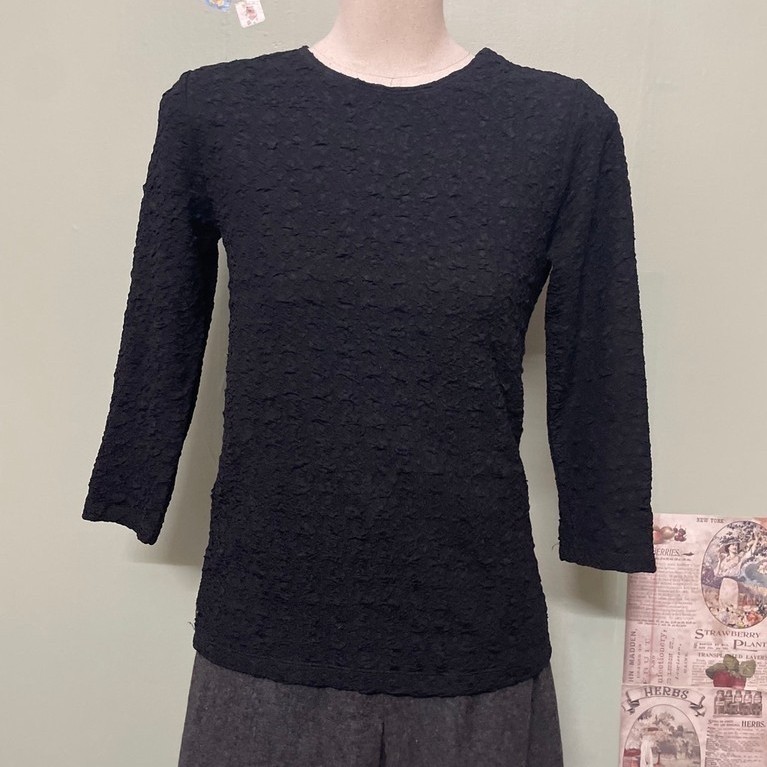 เสื้อโฟมสีดําผู้หญิงเกาหลีไซส์ ส 88