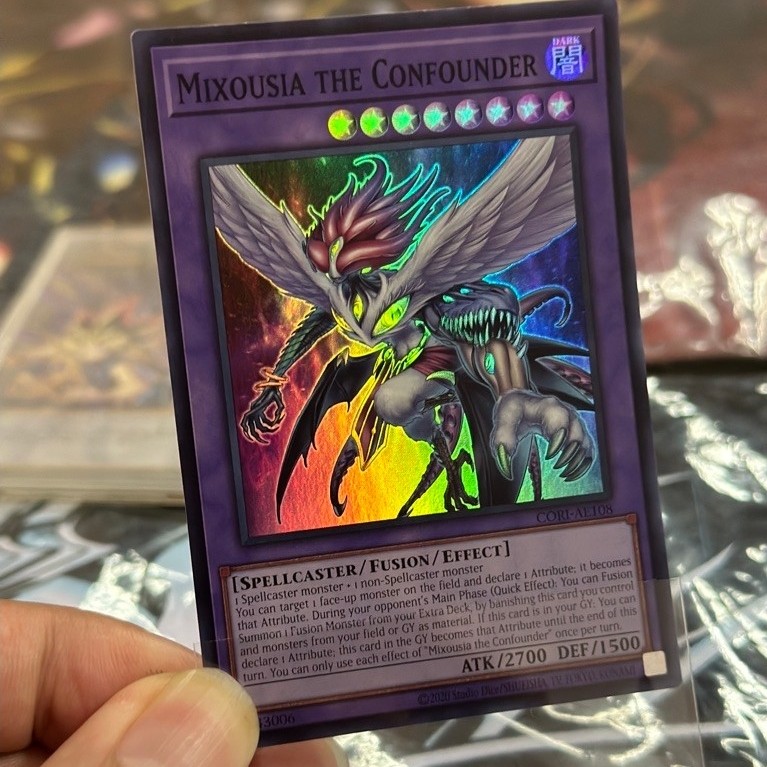 [ ใหม่ ] การ์ด CORI-AE108 Mixousia the Confounder (SR)
