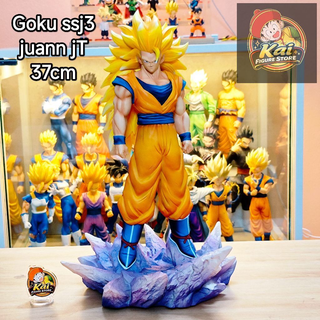 โมเดลดราก้อนบอล - Goku ssj3 จวนน jT สูง 37 ซม