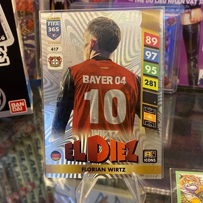 Florian Wirtz Panini 365 2025 BAYER 04 EL DIEZ 417 การ์ดผู้เล่น