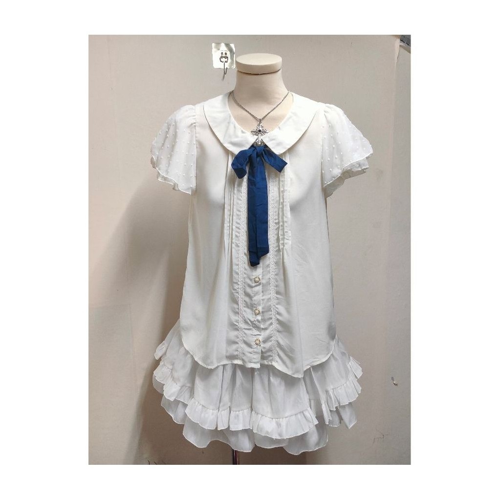 Mori Kei Classic เสื้อเชิ้ตญี่ปุ่น🩷 โชโจ 🩷กระท่อม Y2K 🩷Coquette coquette coquette🩷 โลลิต้า 🩷โกธิค 2 