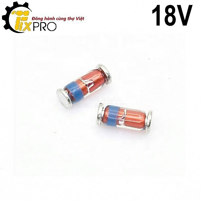 เซนเนอร์ไดโอดวาง 1W 18V ZM4746A LL41 (10c)