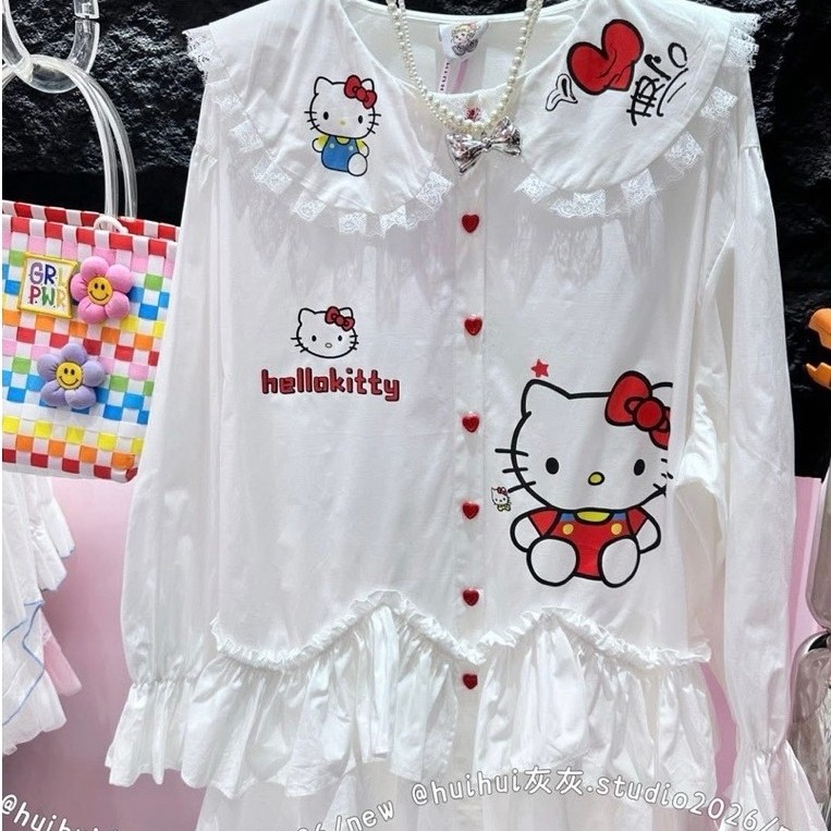 KITTY เดรสนัวเนีย HUI HUI Newtag ฟรีไซส์