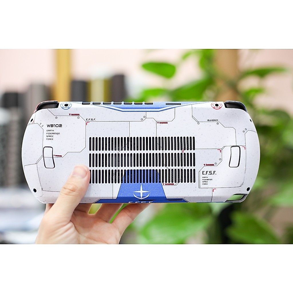 GPD Win 4 / Win 5 Gundam EFSF สติ๊กเกอร์สกิน | สติ๊กเกอร์ฟิล์ม 3M ตัดล่วงหน้าสําหรับพีซีเกมมือถือ