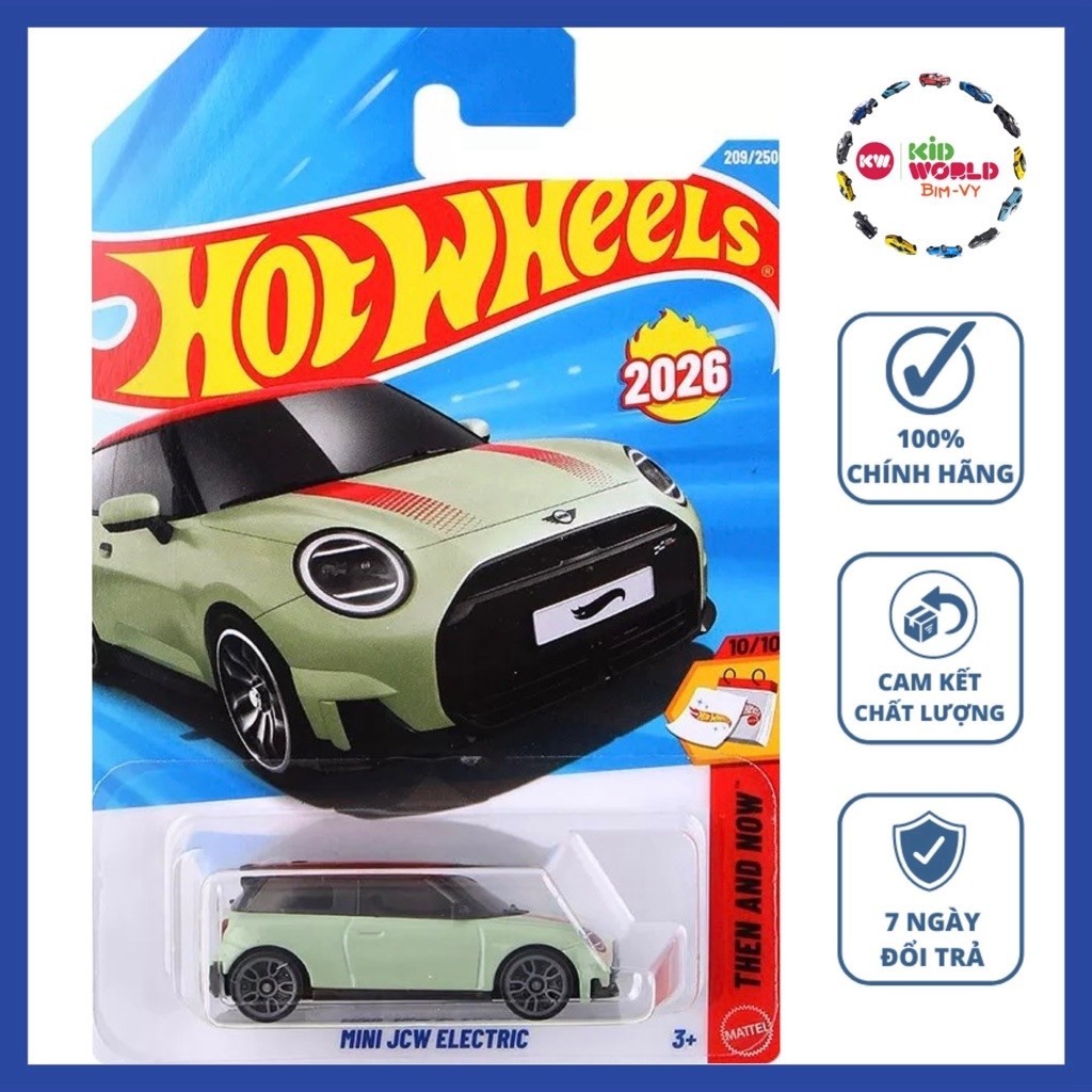 Hot Wheels basic Mini JCW Electric JJH62 รถโมเดล