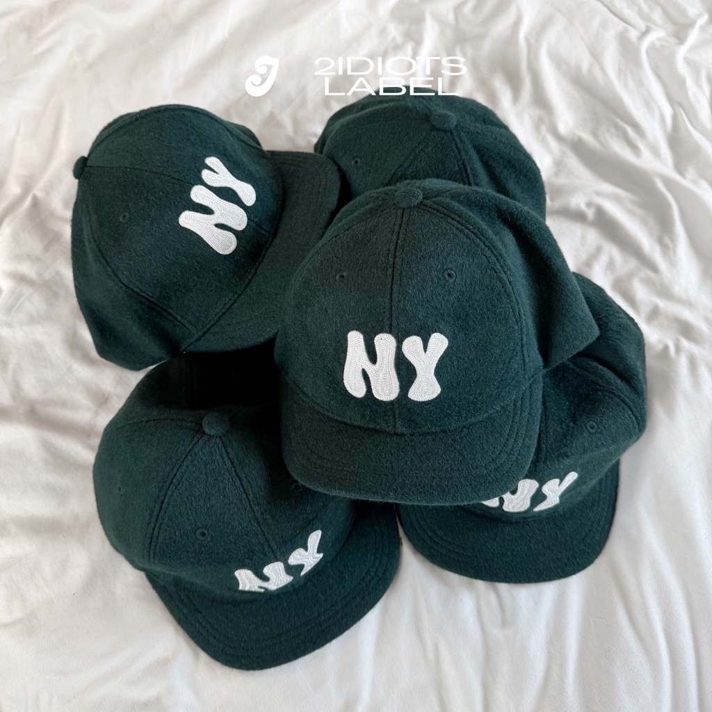 UNISEX SOFT SHORT BRIM FABRIC BOY HAT / SHORT BRIM หมวก 2IDIOTS.LABEL
