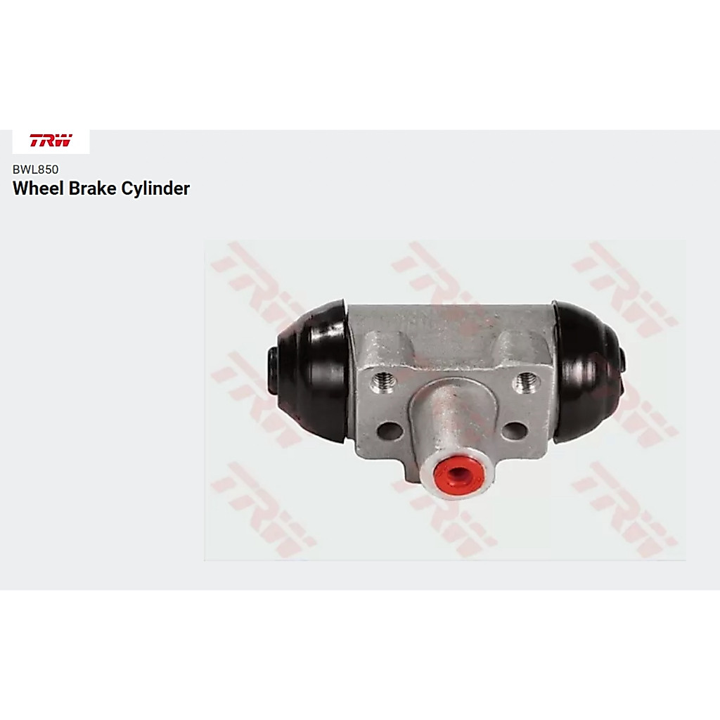 TRW กระบอกเบรกหลัง (1ตัว) D-MAX'02, ALL NEW'12-19 เครื่อง 2.5D-3.0D 1" L/R  รหัส BWL850