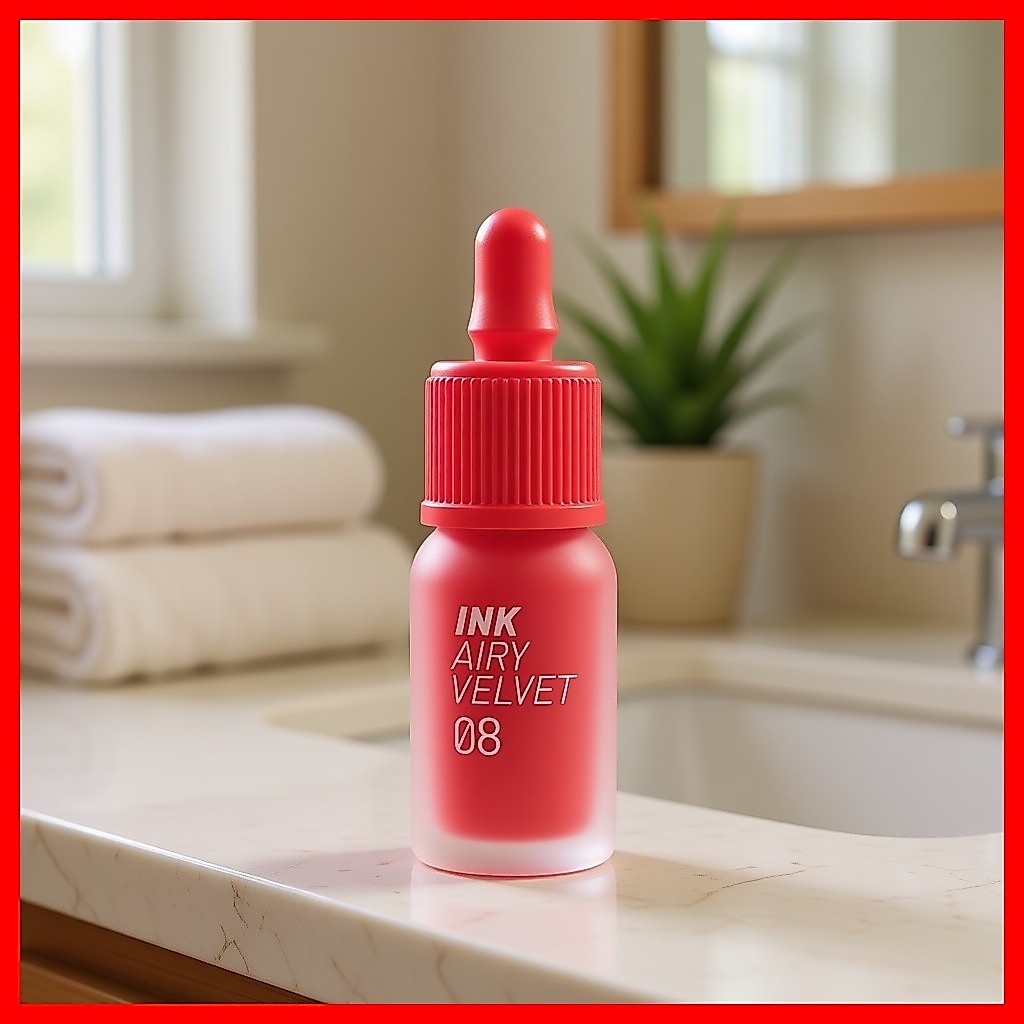 [peripera] Ink Airy Velvet Lip Tint, No.08, 1 ชิ้น / Korean Lip Tint / Airy Velvet Texture / ของแท้ 