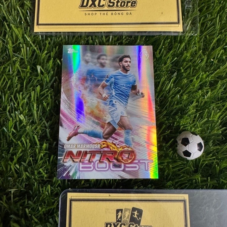 [ ของแท้ ] - NITRO BOOST - TOPPS PREMIER LEAGUE 2027 - OMAR MARMOUSH (MANCHESTER CITY)
