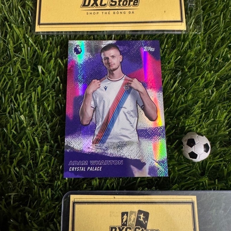 [ ของแท้ ] - STARS OF THE PL - TOPPS PREMIER LEAGUE 2027 - ADAM WHARTON (CRYTAL PALACE)