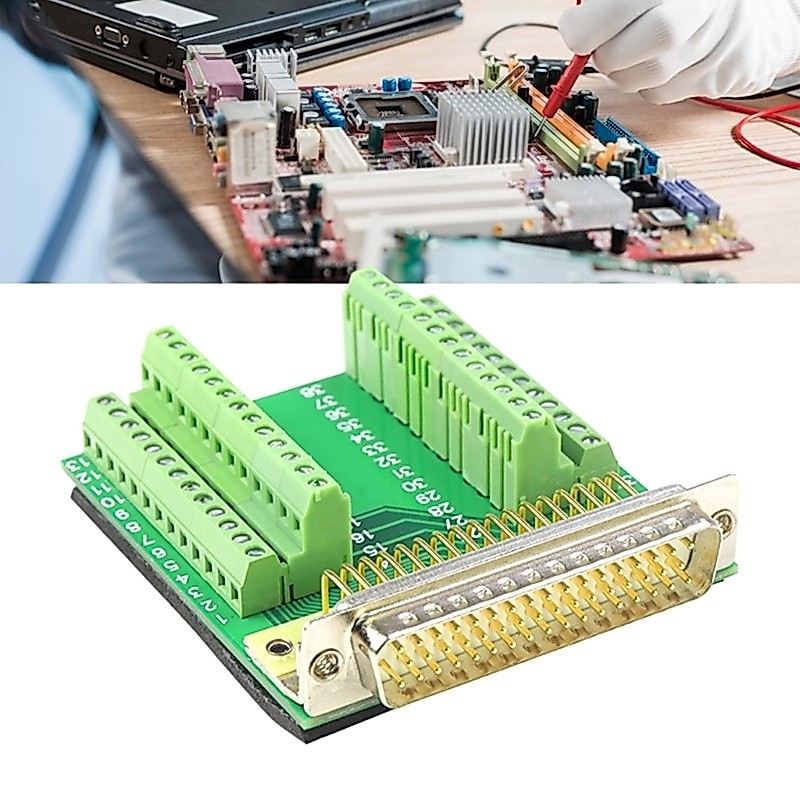 WU DB50 50Pin ชายหญิง Connector อุตสาหกรรม Joint Plug Board สายไฟ