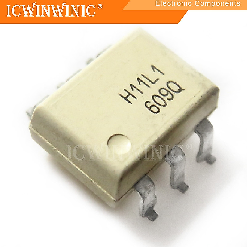 5 ชิ้น H11L1 11L1 SMD-6 ส่วนประกอบอิเล็กทรอนิกส์