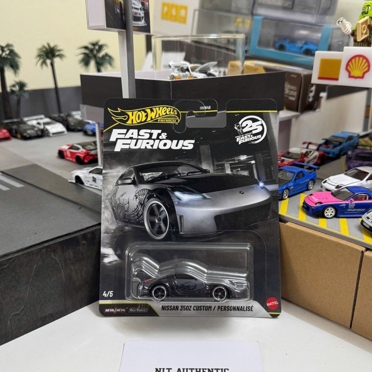 Hotwheels Premium Fast And Furious NISSAN 350Z CUSTOM /PERSONNALISÉ
