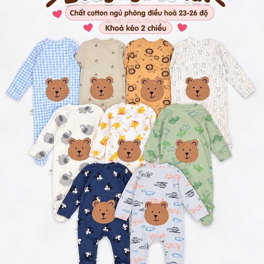 Link 2 Infant Body sleepsuit พร้อมถุงมือสําหรับเด็กชายและเด็กหญิง ซิป 2 ทาง พร้อมถุงเท้า 3m 12m 24m,