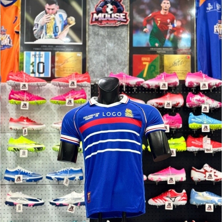 (Retro Shirt) เสื้อฟุตบอล France 1998