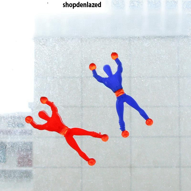 YO4 ของเล่นเด็ก Sticky ติดผนังปีนเขา Flip Spider-Man ปีนเขา Spider-Man ของเล่นสนับสนุนของขวัญเด็ก