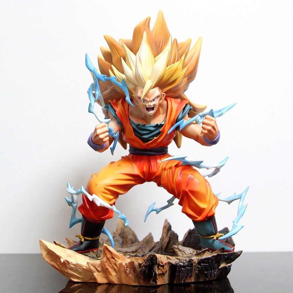(มีในสต็อก) 32ซม. - โมเดล Goku SSJ3 CK Studio - ดราก้อนบอล