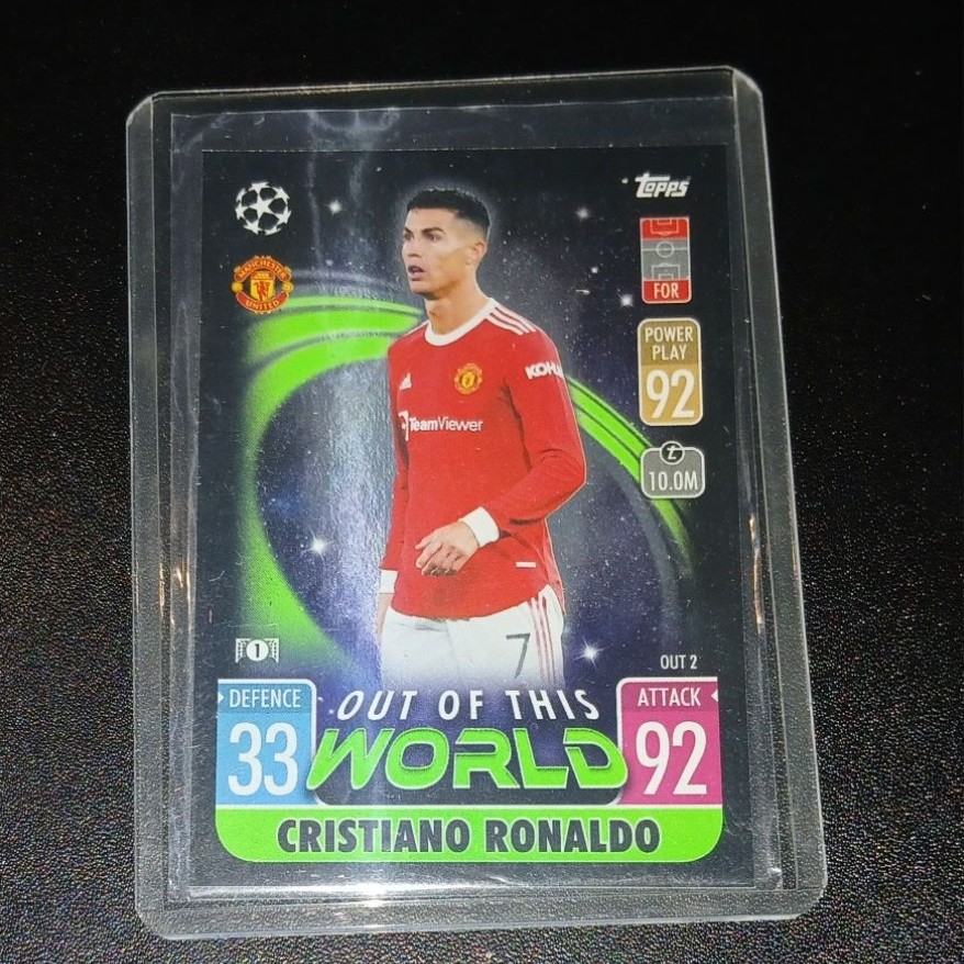 การ์ดนักฟุตบอล Match Attax Cristiano Ronaldo