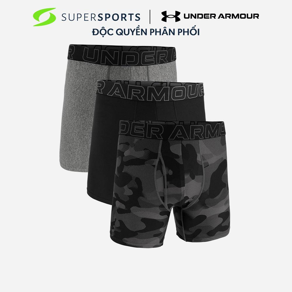 UNDER ARMOR UNDER ARMOUR Under ARMOUR Performance Tech 6Inch กางเกงชั้นในชาย - สีดํา - 1383879-001