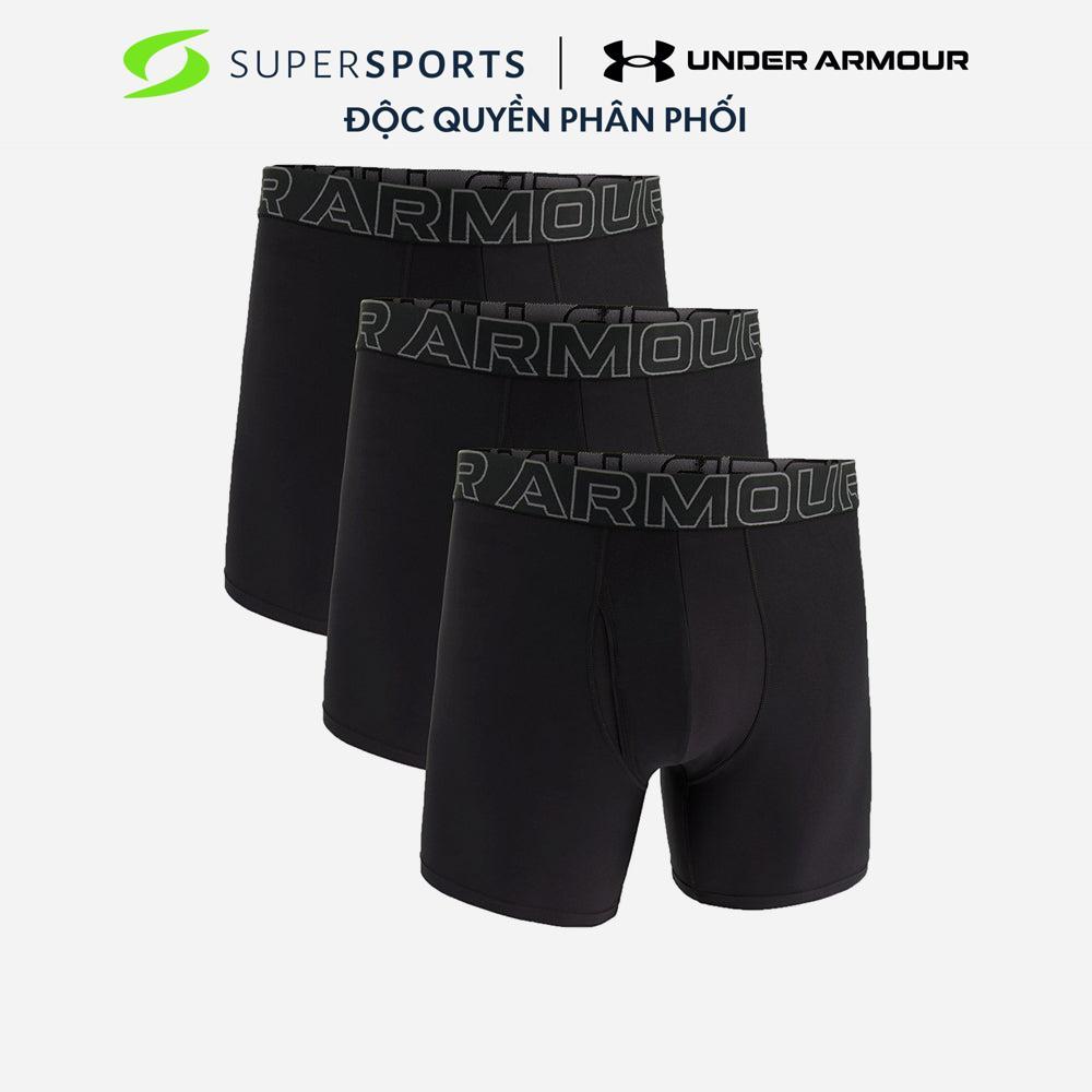 UNDER ARMOR UNDER ARMOUR Under ARMOUR Performance Tech 6Inch กางเกงชั้นในชาย - สีดํา - 1383878-001