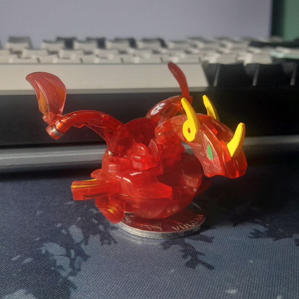 BakuTranslucent Neo Dragonoid - ของแท้ Bakugan New Vestroia S2 Model