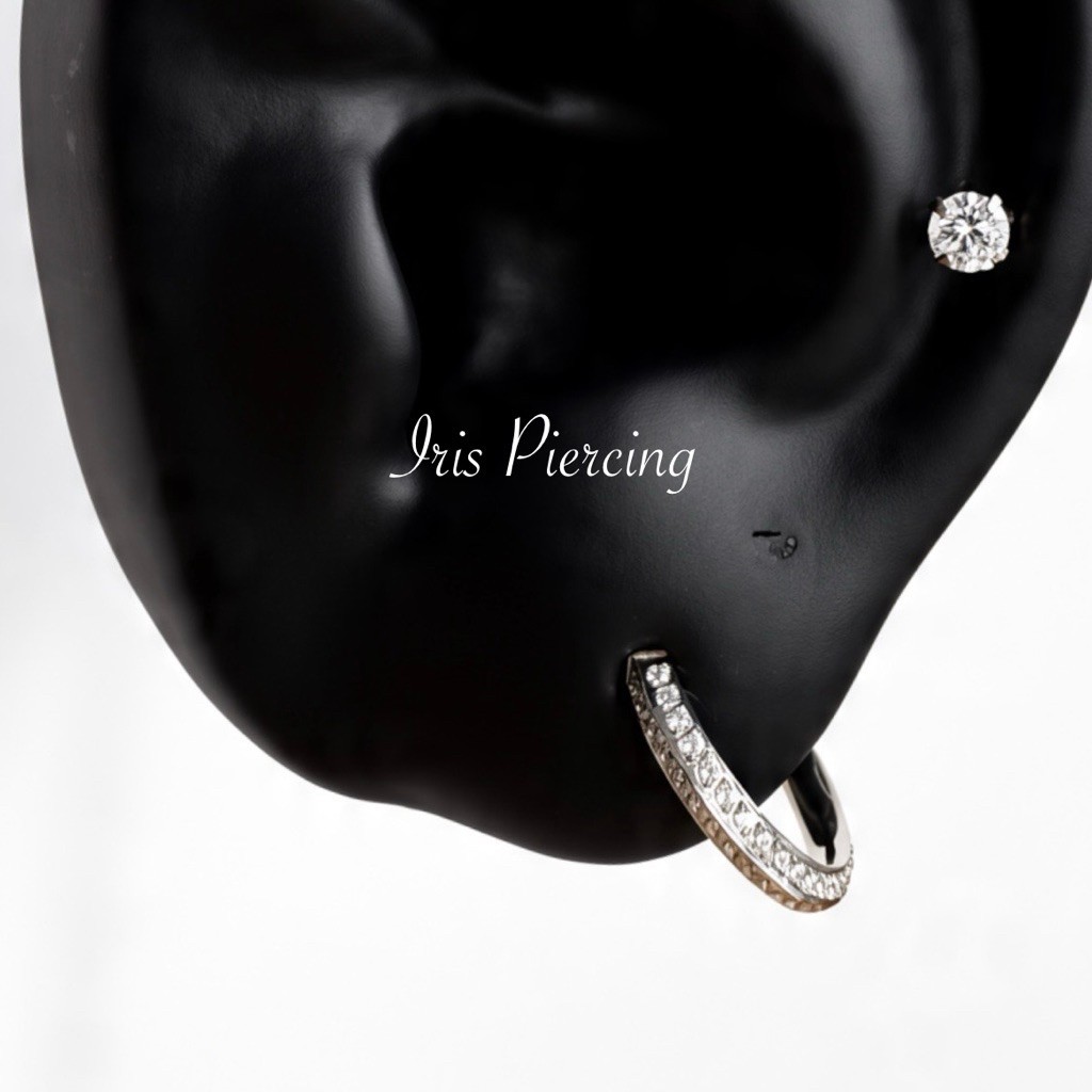 Iris Piercing 10mm - TITANIUM G23 - SAFE FOR SKIN