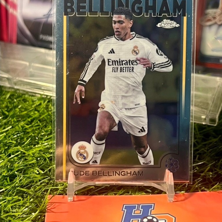 Jude Bellingham Topps Chrome UCL 2024/25 การ์ดฟุตบอล