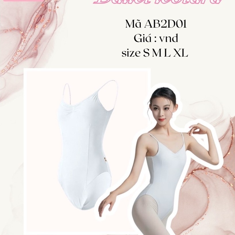 เสื้อบัลเล่ต์ AB2D 2-Strap