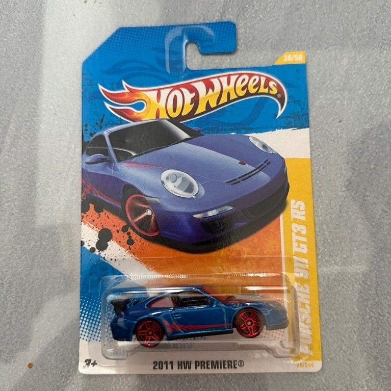 LeHuong Diecast - Hot Wheels 2011 Porsche 911 GT3 RS รถโมเดล