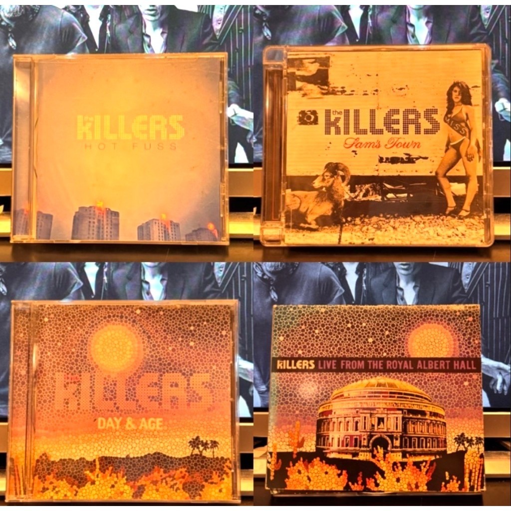 The Killers CD ใช้อัลบั้ม Hot Fuss Sams Town Day & Age Live จาก The Royal Albert Hall