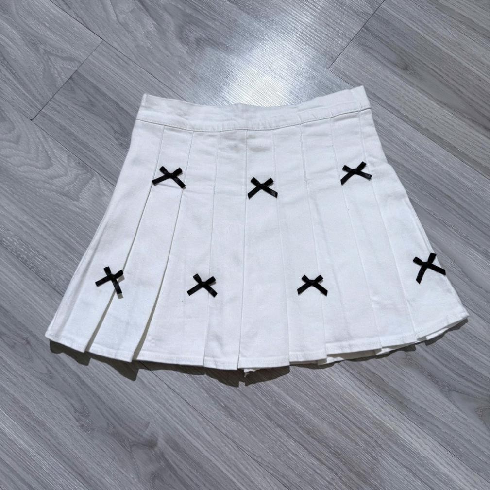 SUPER ADORABLE TENNIS SKIRT WITH BOW HT777